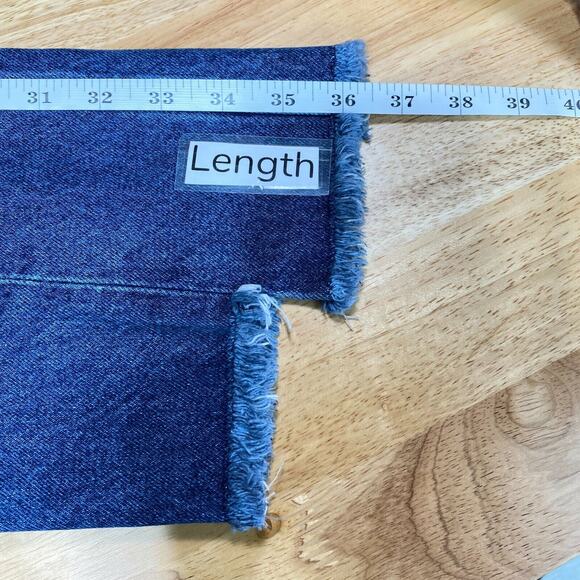 Wilfred X Citizens Of Humanity Liv Straight Step Raw Hem Jeans Women's 30 - Picture 12 of 12